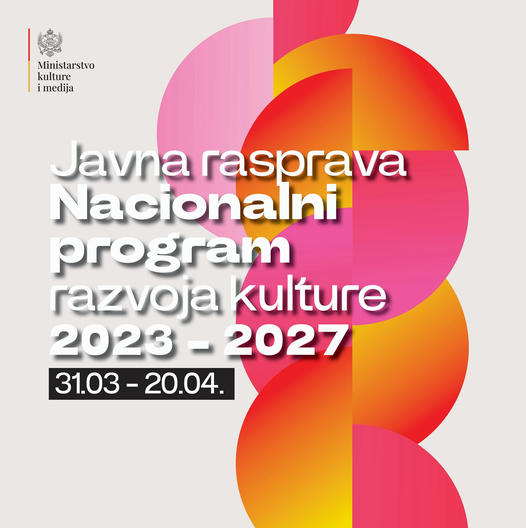 Nacrt Nacionalnog programa razvoja kulture 2023–2027